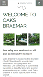 Mobile Screenshot of oaksbraemar.com